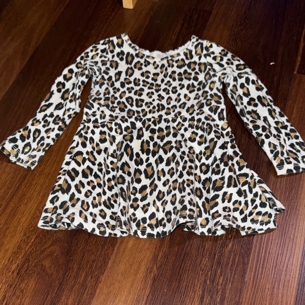 The Children's Place Leopard Print Blouse - Picture 1 of 1